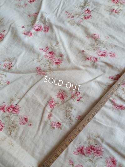 画像23: アンティークローズ柄フレンチカーテン