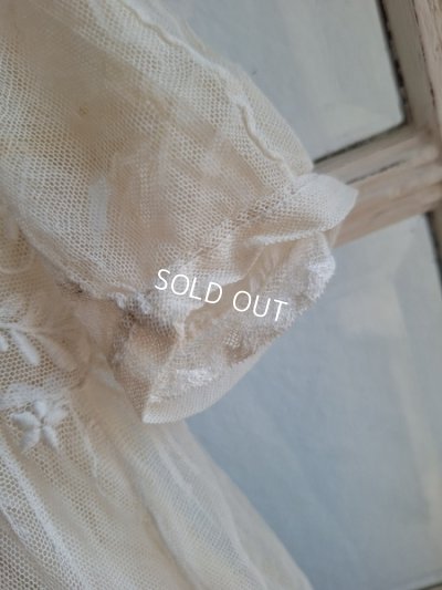 画像12: アンティークレースベビードレス