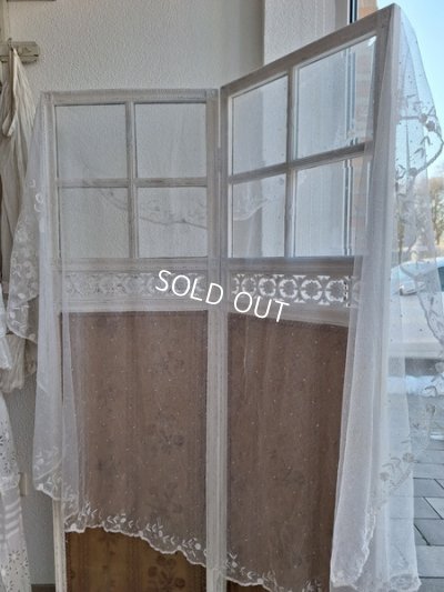 画像2: アンティークレースベール