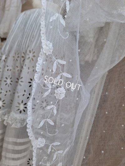 画像3: アンティークレースベール