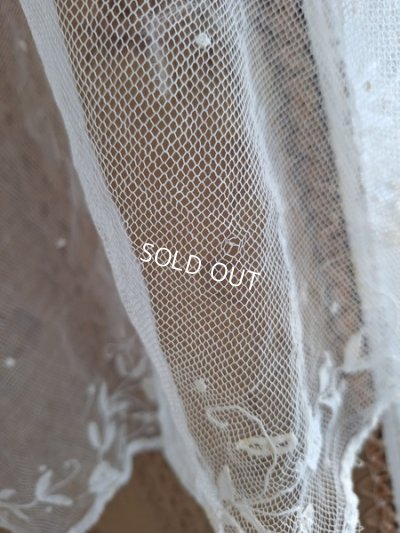 画像10: アンティークレースベール