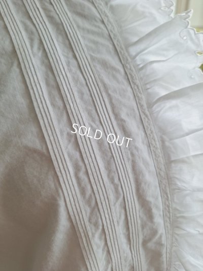 画像9: アンティークコットンリネンブラウス　