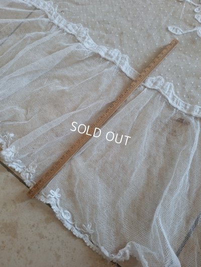 画像6: アンティークレースペアカーテン