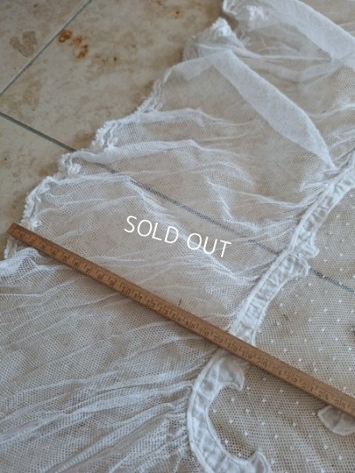 画像7: アンティークレースペアカーテン