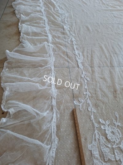 画像11: アンティークレースペアカーテン