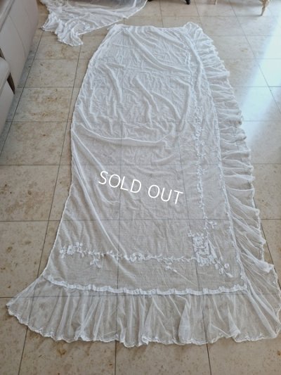 画像17: アンティークレースペアカーテン