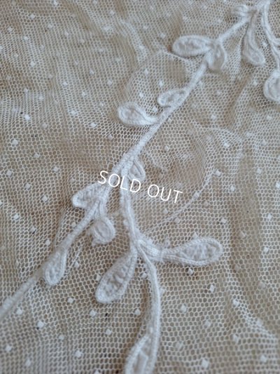 画像27: アンティークレースペアカーテン