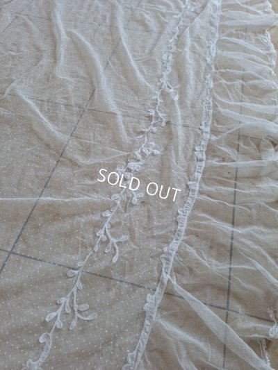 画像28: アンティークレースペアカーテン