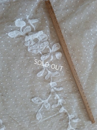 画像20: アンティークレースペアカーテン