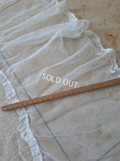 画像22: アンティークレースペアカーテン