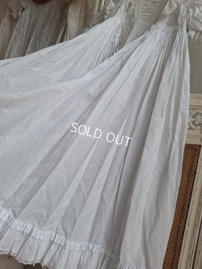 画像16: アンティークレース洗礼式ベビードレス