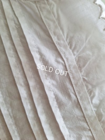 画像12: アンティークコットンリネンブラウス