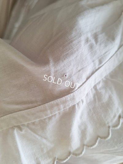 画像14: アンティークコットンリネンブラウス