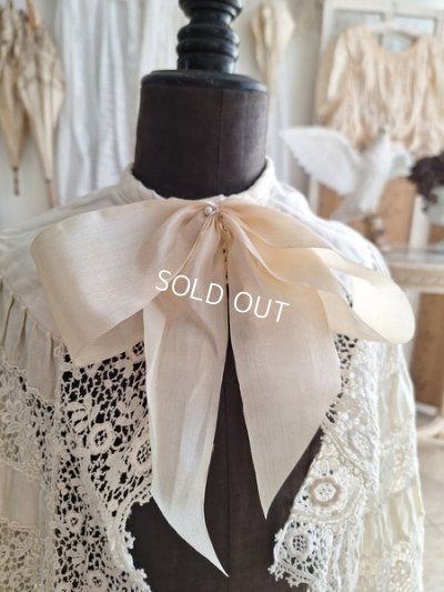 画像16: アンティークレースベビーケープ