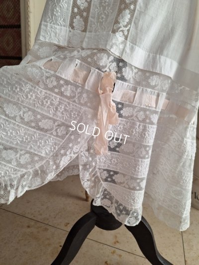 画像4: アンティークレースナイトドレス