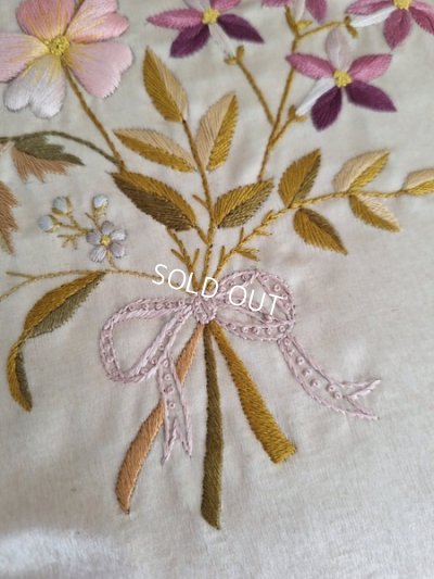 画像4: アンティーク刺繍ハンキーケース