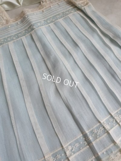 画像11: アンティークブルーベビドレス