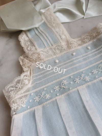 画像5: アンティークブルーベビドレス