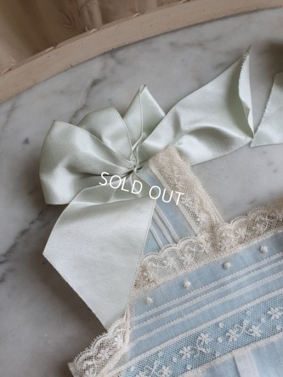 画像8: アンティークブルーベビドレス