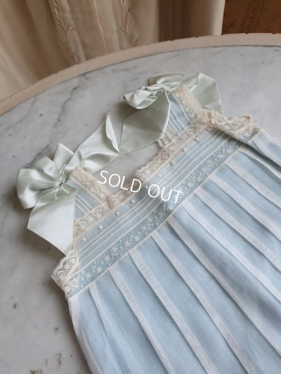 画像7: アンティークブルーベビドレス