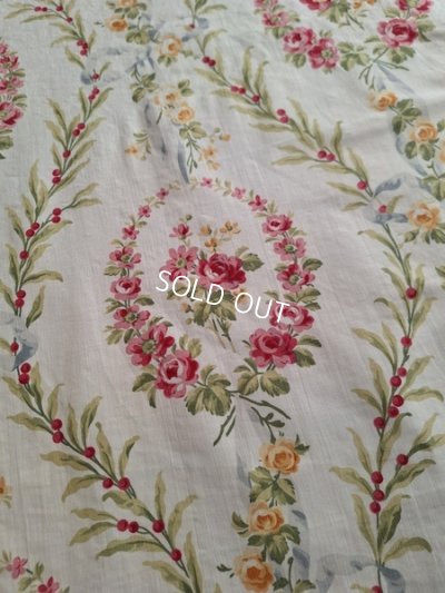 画像3: ヴィンテージ花柄生地
