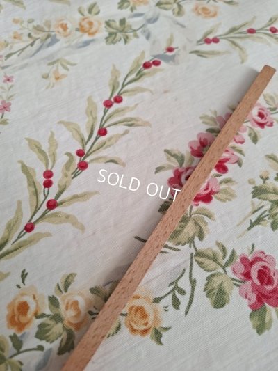 画像8: ヴィンテージ花柄生地