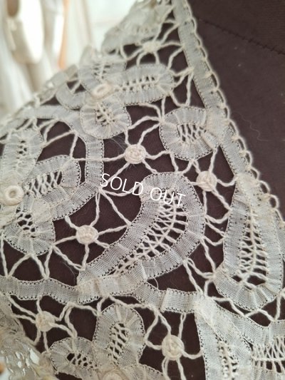 画像4: アンティークバッテンブルグレース付け襟