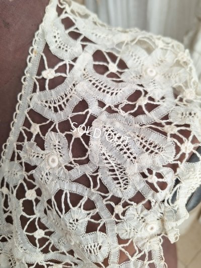 画像7: アンティークバッテンブルグレース付け襟