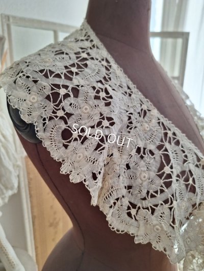 画像8: アンティークバッテンブルグレース付け襟