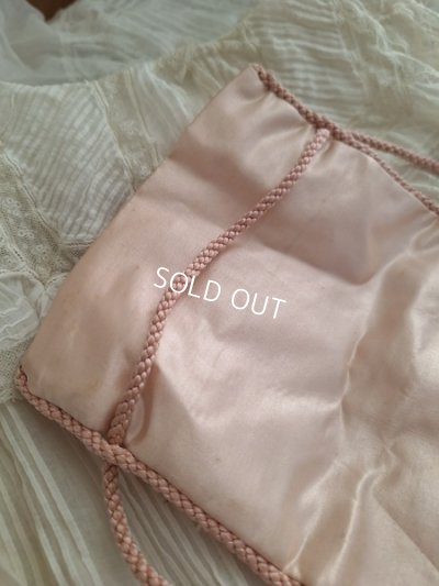 画像8: アンティークパンジー柄シルクポーチ