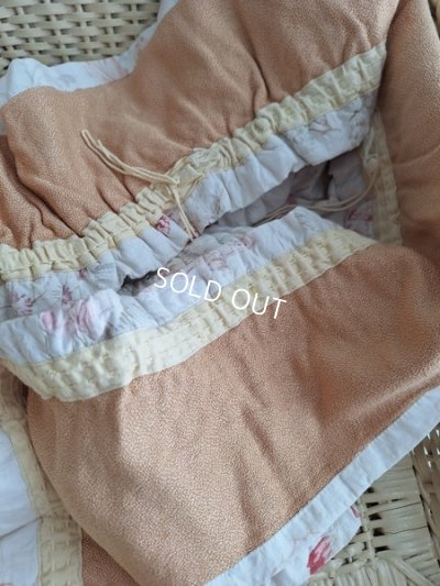 画像13: アンティーク花柄カーテン