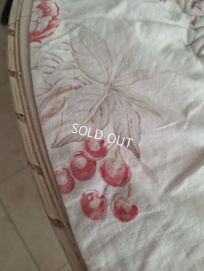 画像4: アンティーク花柄カーテン