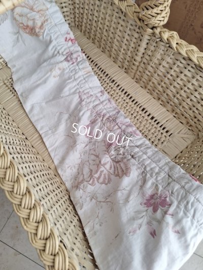 画像9: アンティーク花柄カーテン