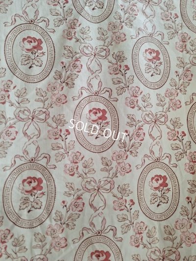 画像9: アンティークローズガーランド柄生地