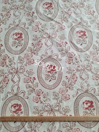 画像3: アンティークローズガーランド柄生地