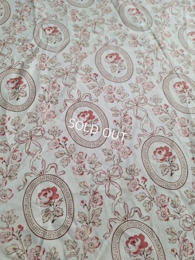 画像7: アンティークローズガーランド柄生地