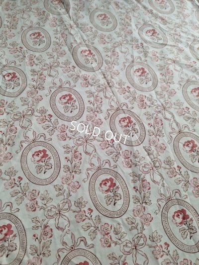 画像6: アンティークローズガーランド柄生地
