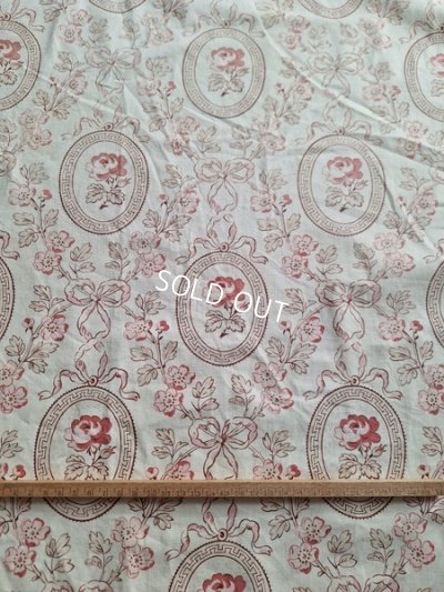 画像19: アンティークローズガーランド柄生地