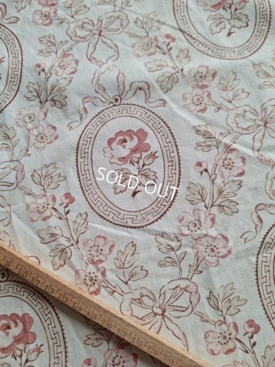 画像20: アンティークローズガーランド柄生地