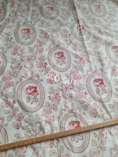 画像22: アンティークローズガーランド柄生地