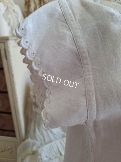 画像7: アンティークリネンナイトドレス