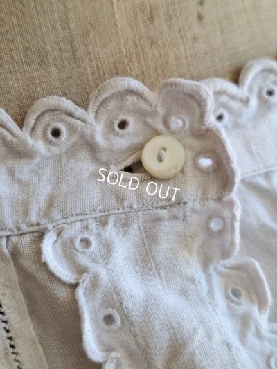 画像4: アンティークリネンナイトドレス