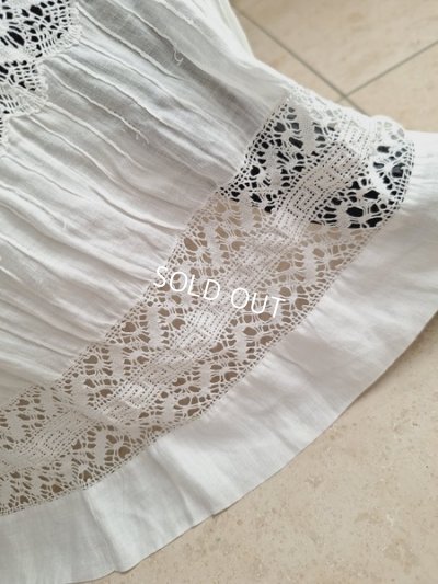 画像10: エドワ―ディアン期レースドレス