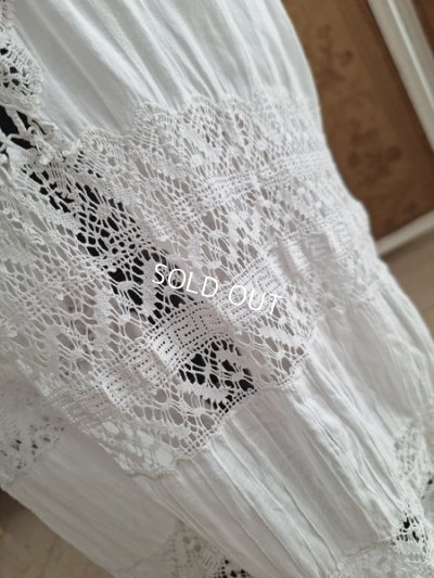 画像16: エドワ―ディアン期レースドレス