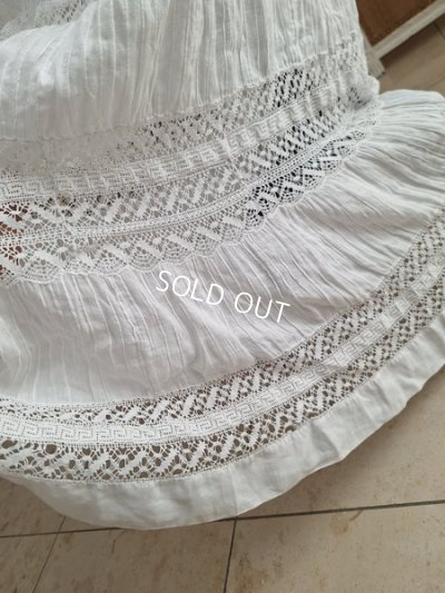 画像17: エドワ―ディアン期レースドレス