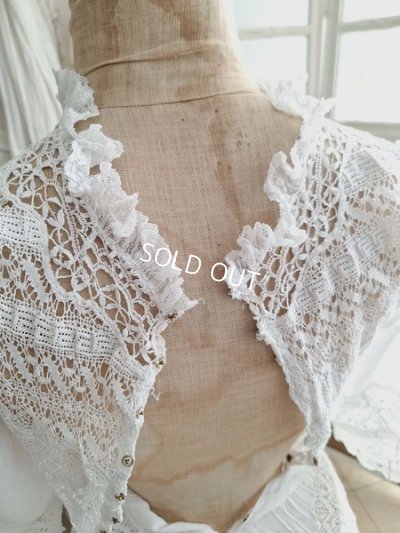 画像24: エドワ―ディアン期レースドレス