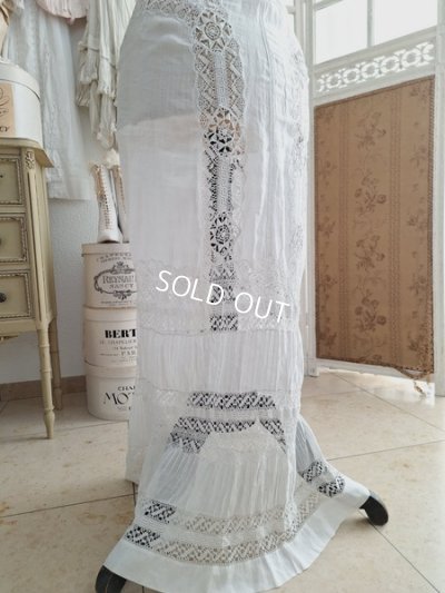 画像8: エドワ―ディアン期レースドレス