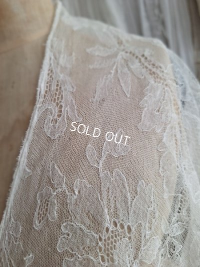 画像9: アンティークレースフリルストール