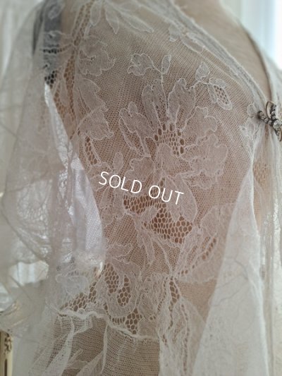 画像5: アンティークレースフリルストール