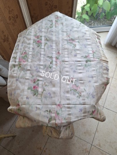 画像11: アンティークぼかしのローズ柄生地